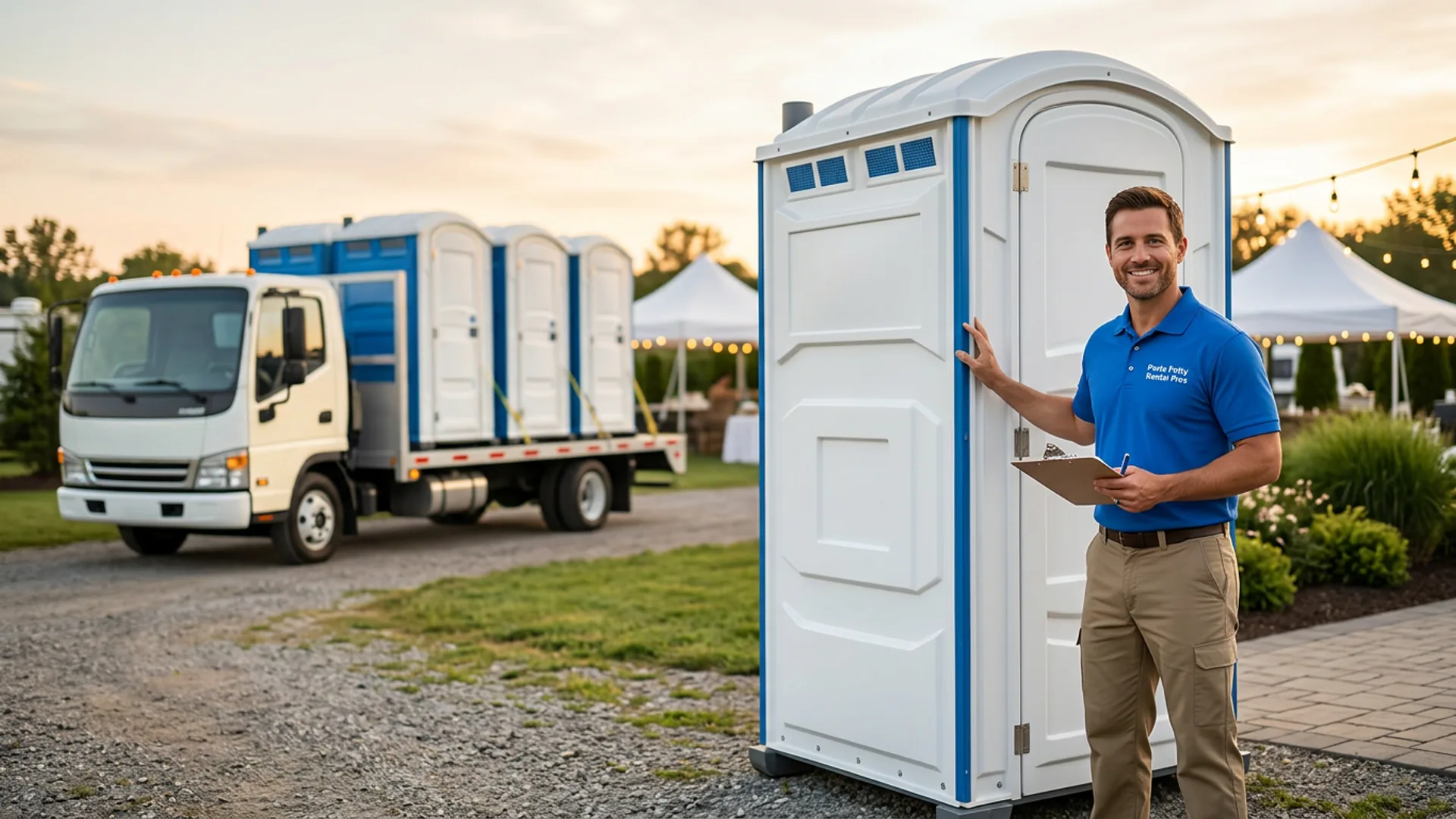 Clean Porta Potty Rental Newport, MI Near Me